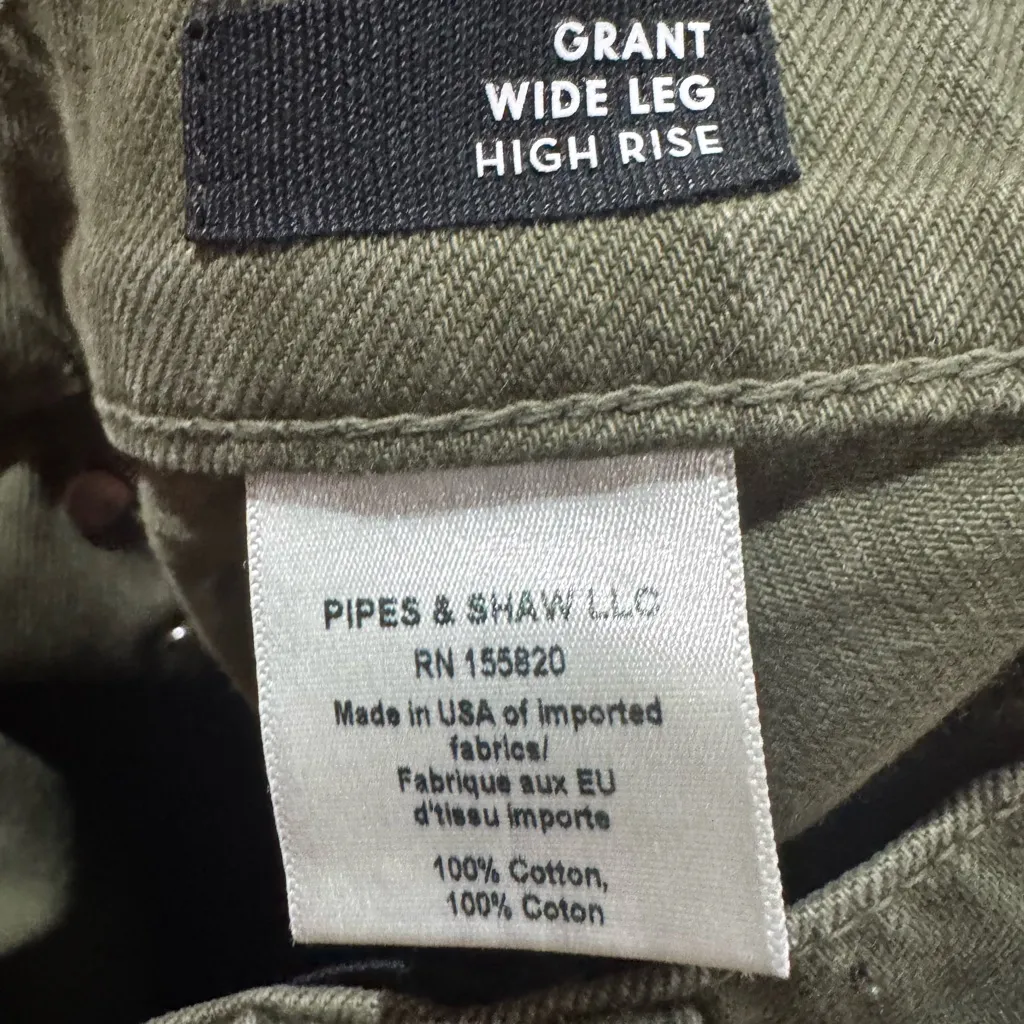 Veronica Beard Grant Wide Leg Jeans NWOT 24 - Image 6