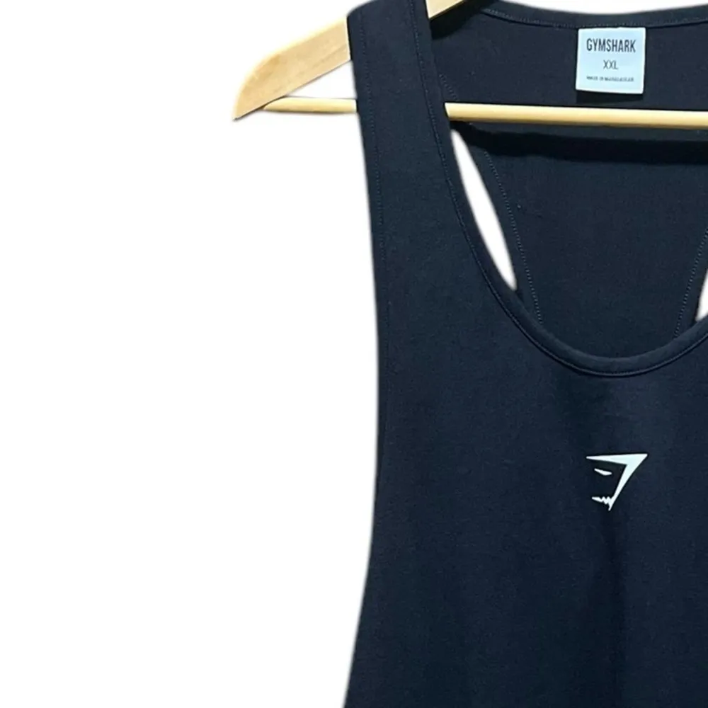 Gymshark lon Stinger Yank Top in Black Size XXL - Image 10