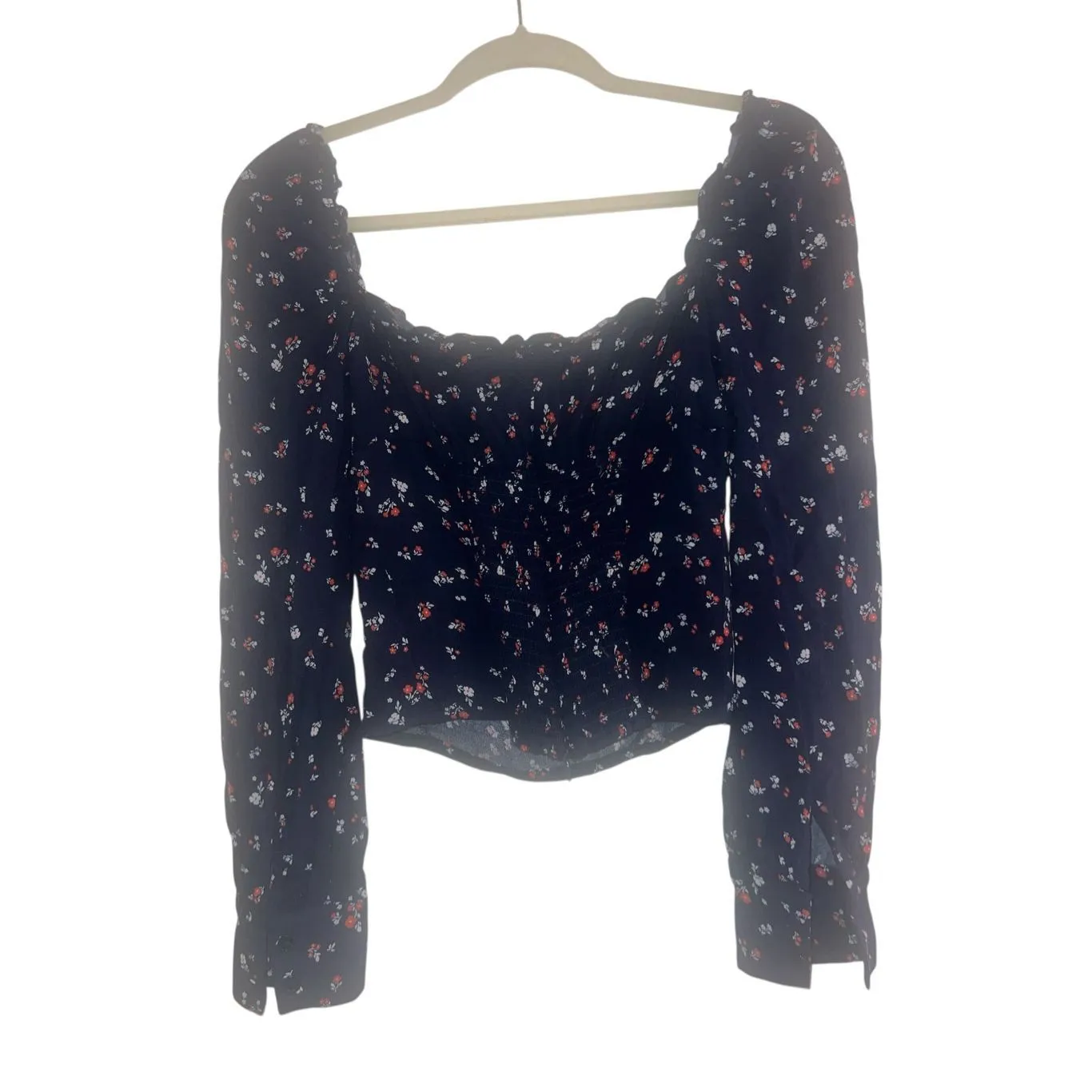 ✨REFORMATION Matteo Square Neck Long Sleeve 2 Blouse✨ - Image 8