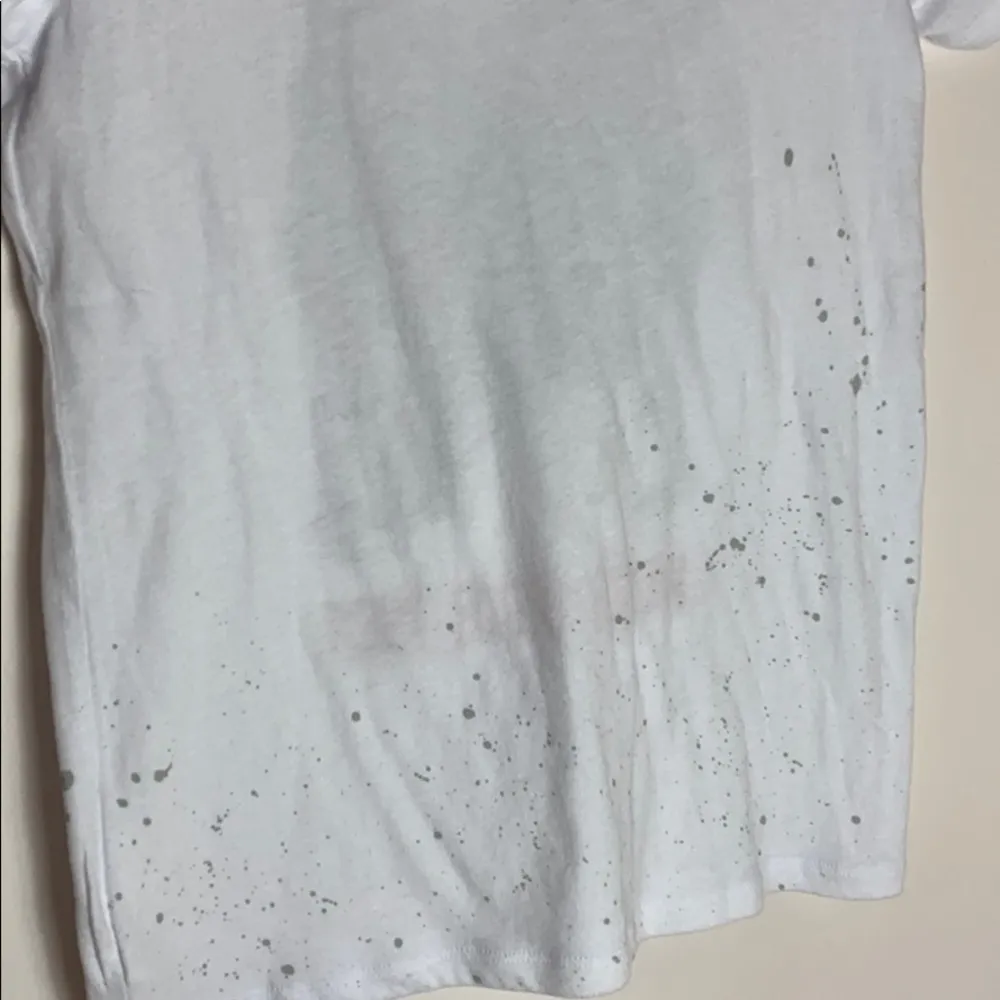 Chaser Motley Crue paint splatter white tee - Image 6