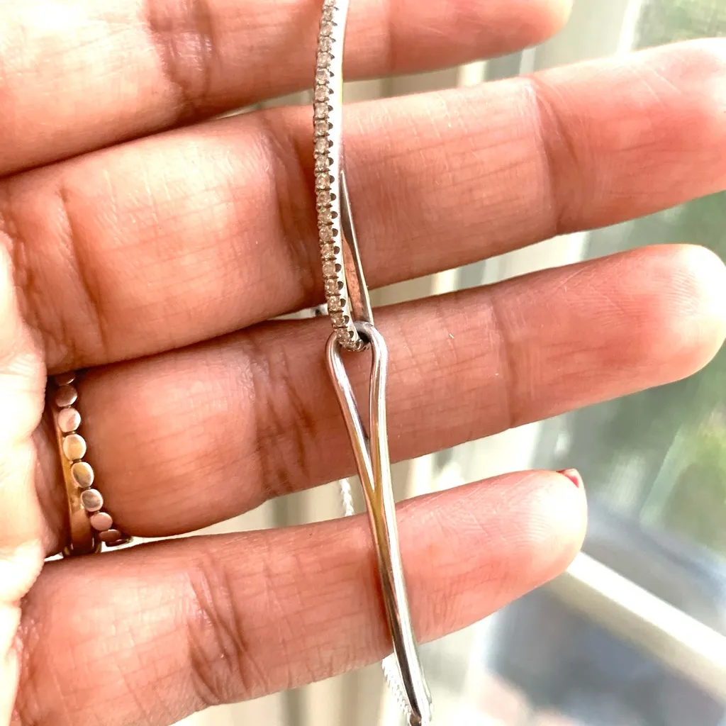 10kt White Gold Beloved Bolo Bracelet - Image 5