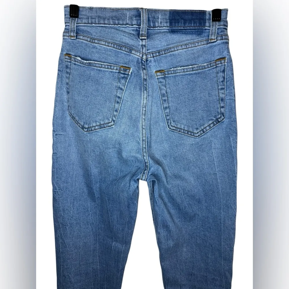 Abercrombie & Fitch The Ankle Straight Ultra High Rise Jeans Size 25 - Image 7