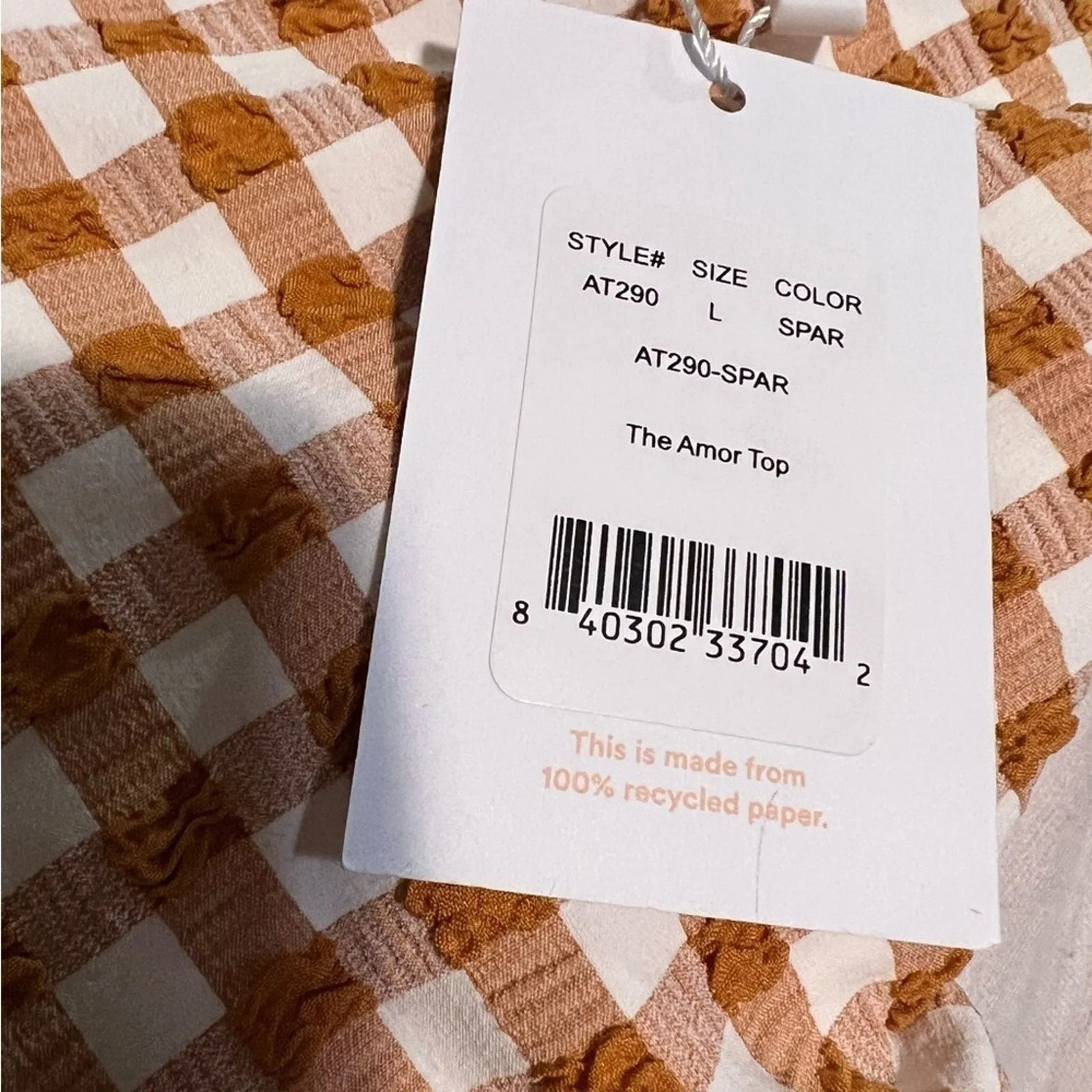 Andie The Amor Bikini top Sz L - Image 7