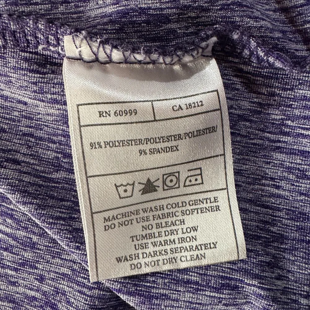 Colorado Rockies Baseball Medium Pullover Jacket 1/2 Zip Heather Stretch Womens - Image 8