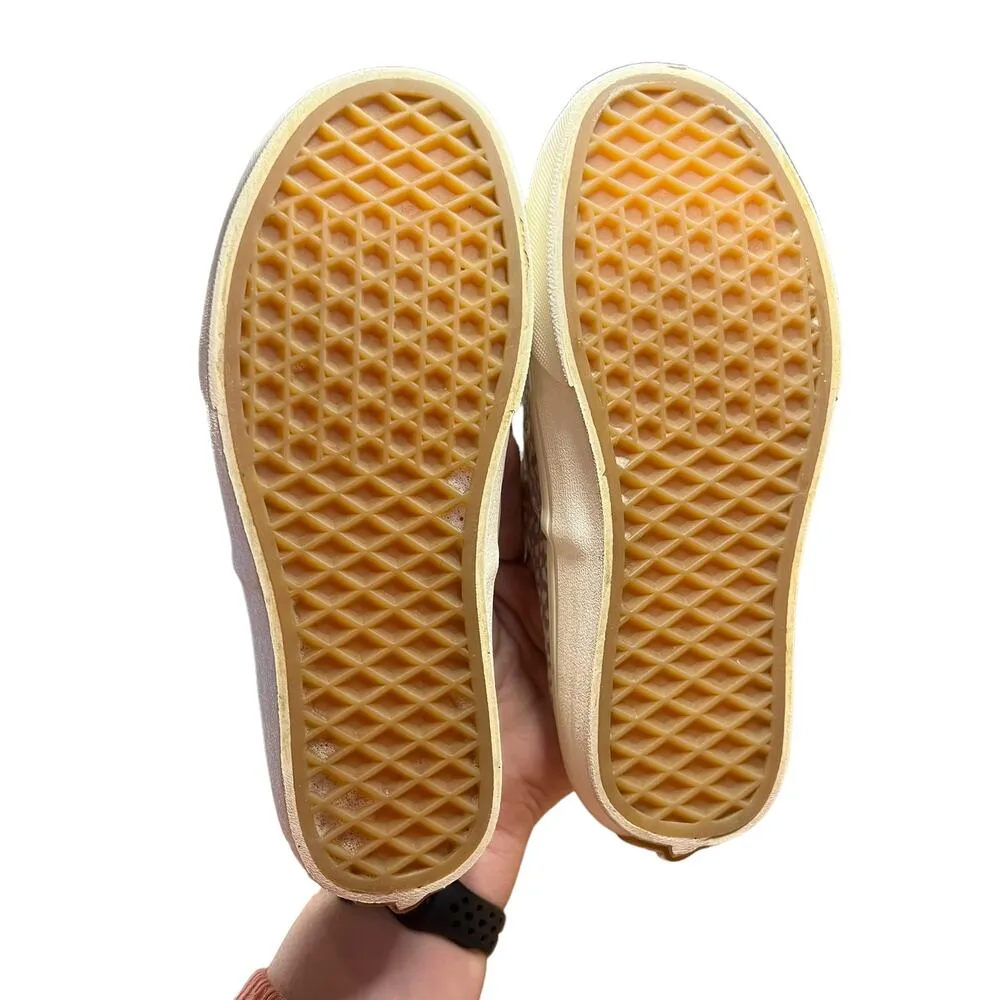 Vans Eco Theory Authentic SF Pink Animal Print Lace-Up Low Top Shoe- Women's 5.5 - Image 11