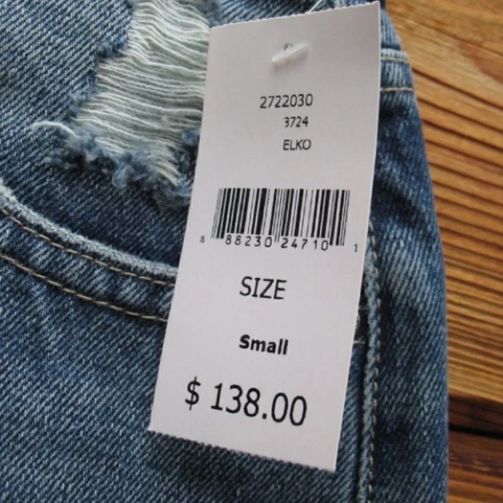 NWT Anthro  Blue Jeans Denim Skirt - Image 7