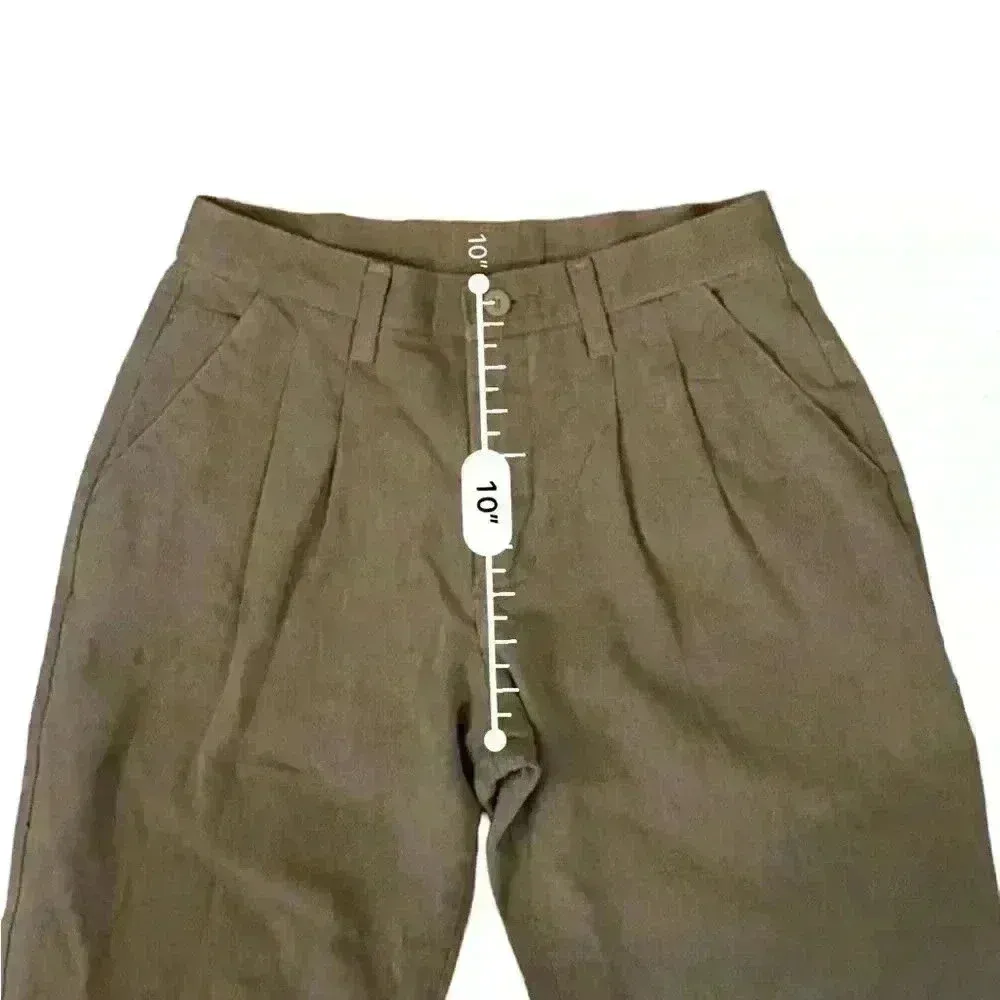 Wrangler Vintage 90s High Waist Straight Pleated Front Pants Women's 2 (24x31) - Image 8