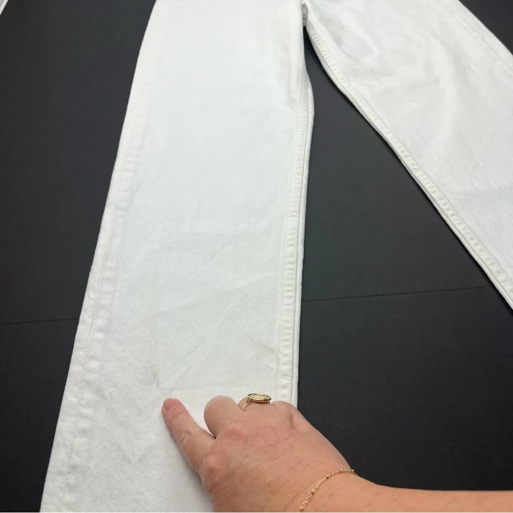 Mother‎ SNACKS High Waist Twizzy Skimp White Sticky Rice Denim Jean 27 NEW *FLAW - Image 12