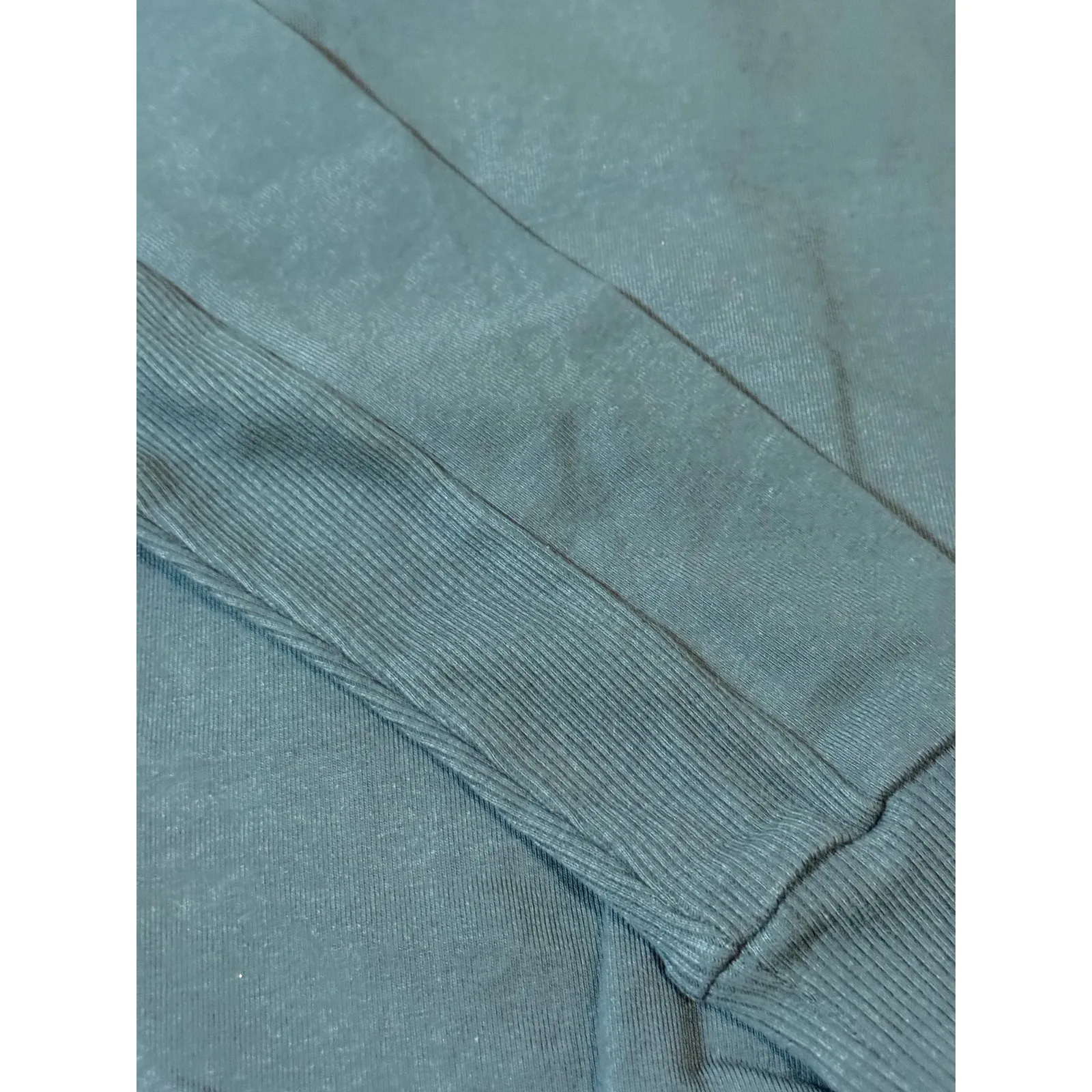 NWT Universal Standard‎ 0 Emerald Green Long Sleeve Shirt MERIDIAN ZIP PULLOVER - Image 6