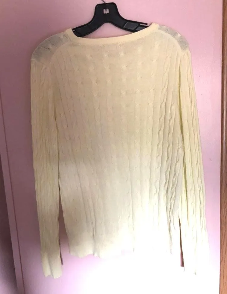 Yellow Crew Neck Sweater  - Image 2