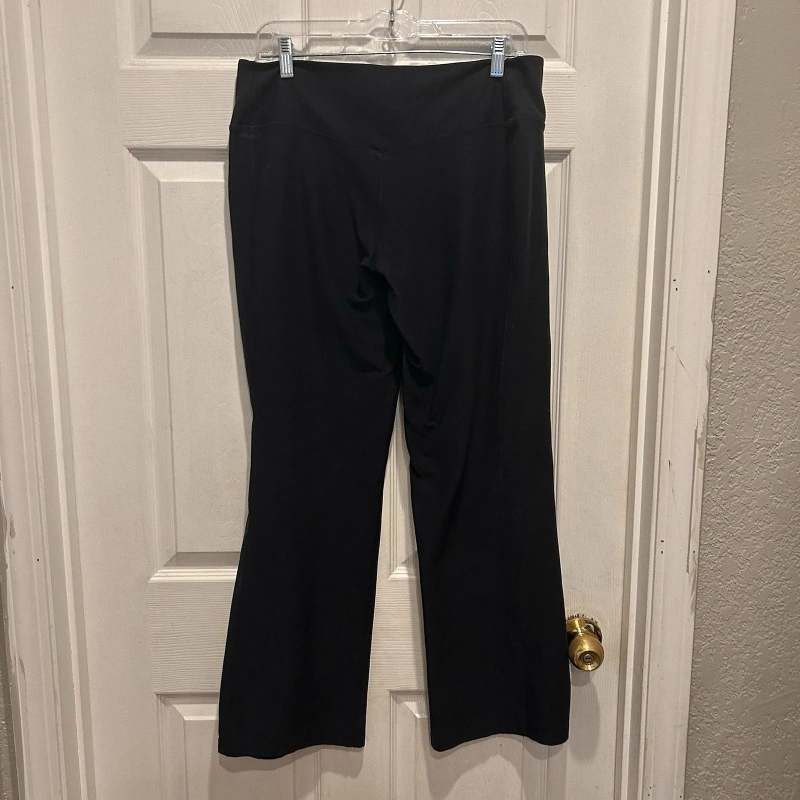 Nike Dri Fit Legend Pants Womens Black Athletic Workout Leggings Sz L Athleisure - Image 5