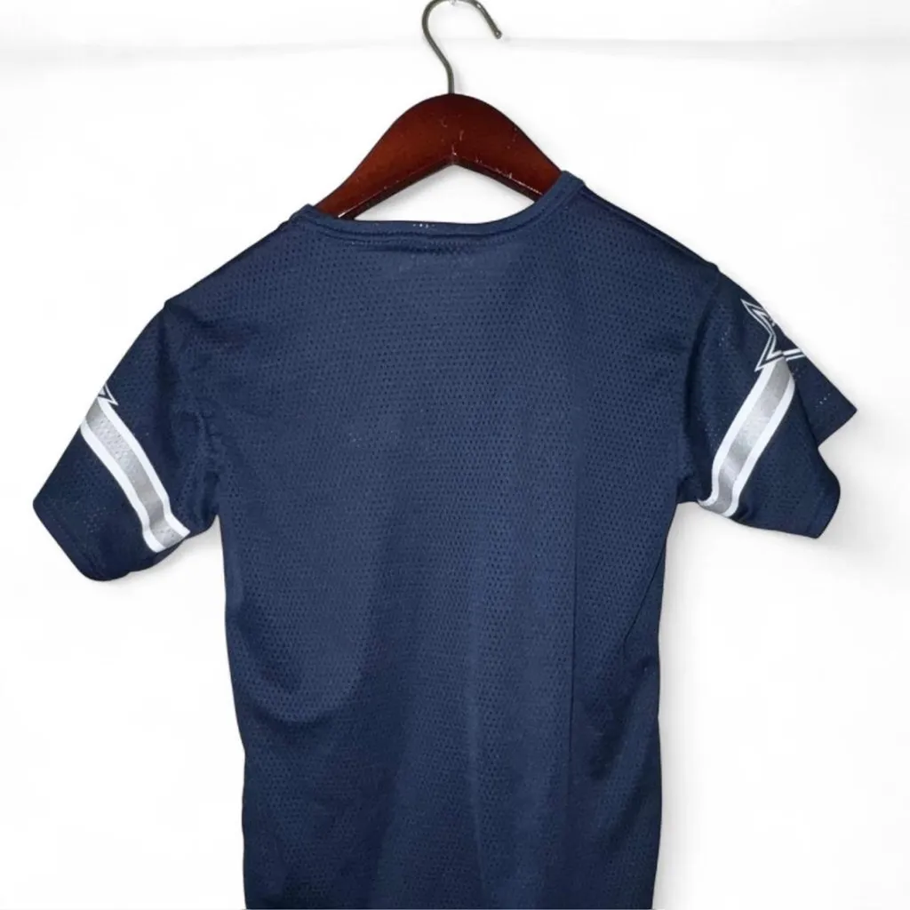 Cowboys Navy Mesh Jersey Blue Size XS - Image 2