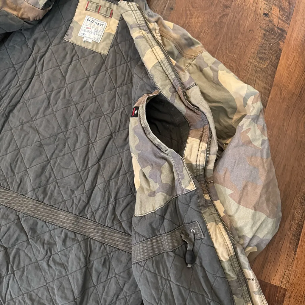 OLD NAVY camouflage hooded coat, plus size XXL - Image 10