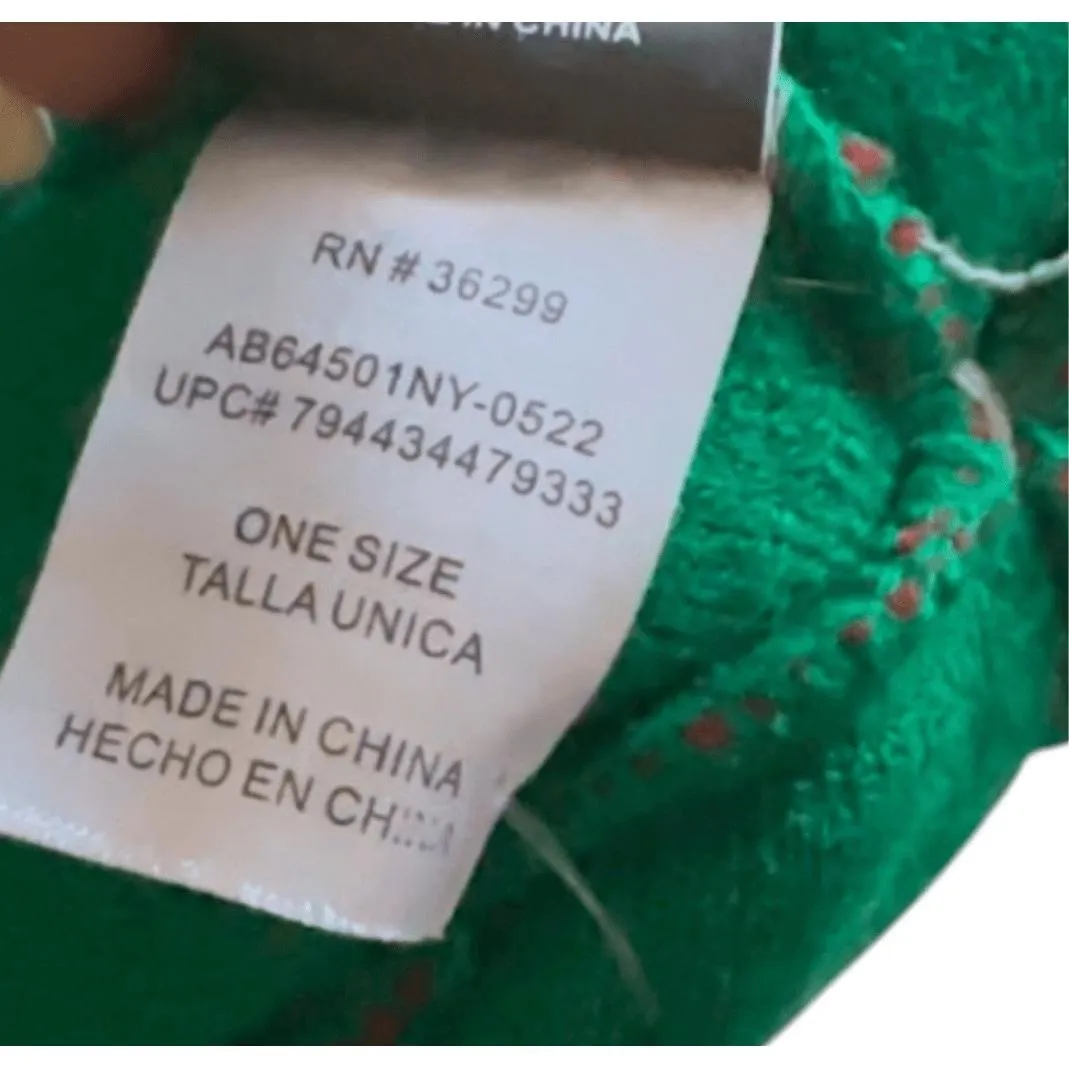 Disney Nightmare Before Christmas Unisex Striped Pom Pom Beanie Hat Winter OS - Image 5