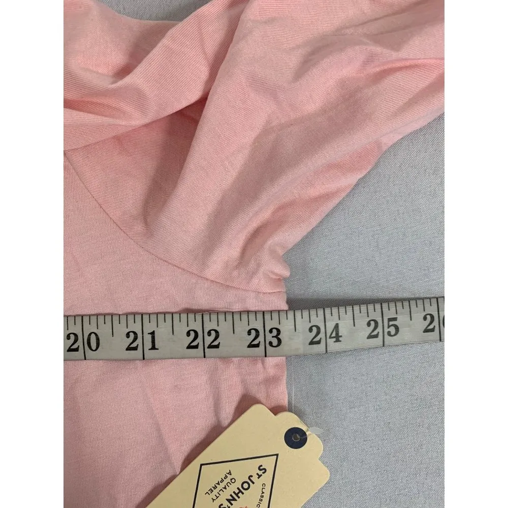 St. John's Bay Women's Light Pink Top - Image 5