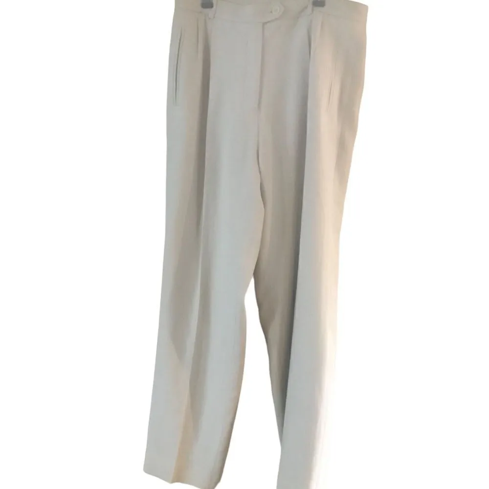 Nygard Collection Cream Dress Pants Size 10 Petite - Image 4