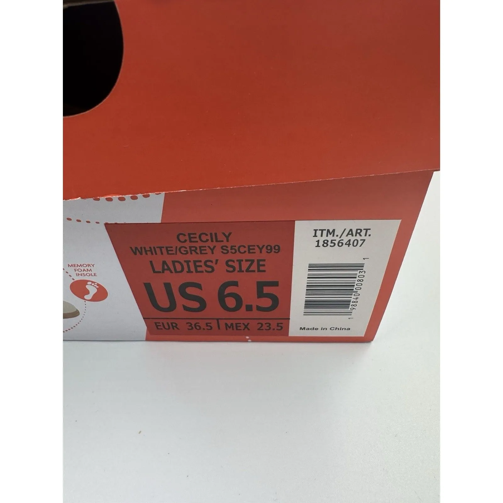 New J Sport Cecily Women’s Sneaker Suede White/Grey Low Top Shoes Size 6.5 US White - Image 12