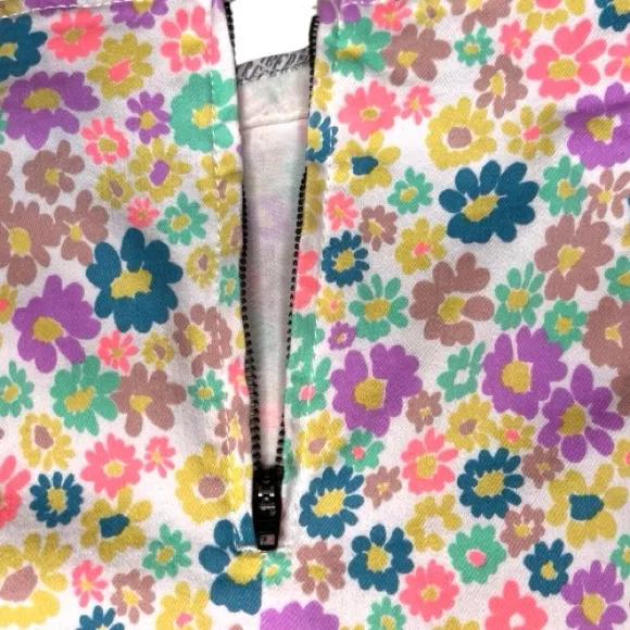 Wild Fable Multicolor Floral Mini Skirt Women’s Size 4 - Image 5