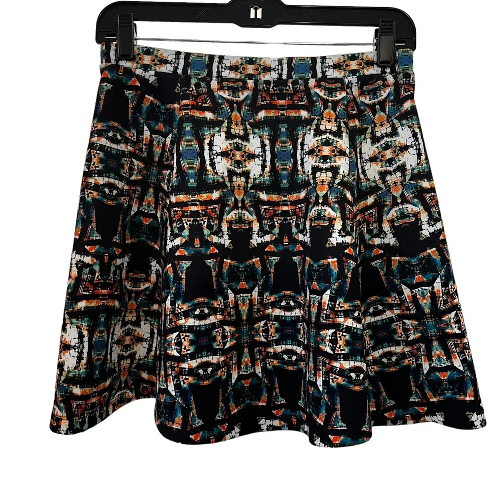 Lily Rose Navy Short Skater Skirt, Sz M - Image 7