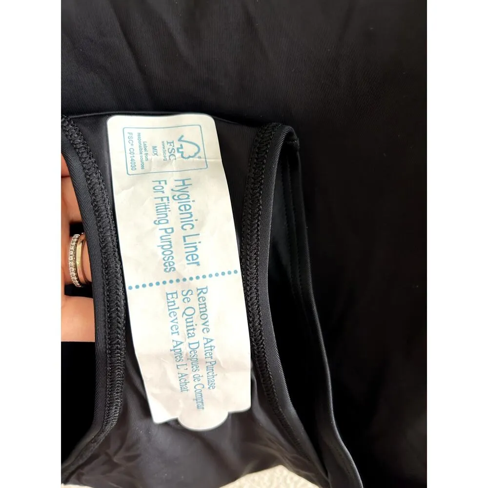 Andie Swim Eco Nylon The Malibu One Piece in Black Medium Tall NWT - Image 7