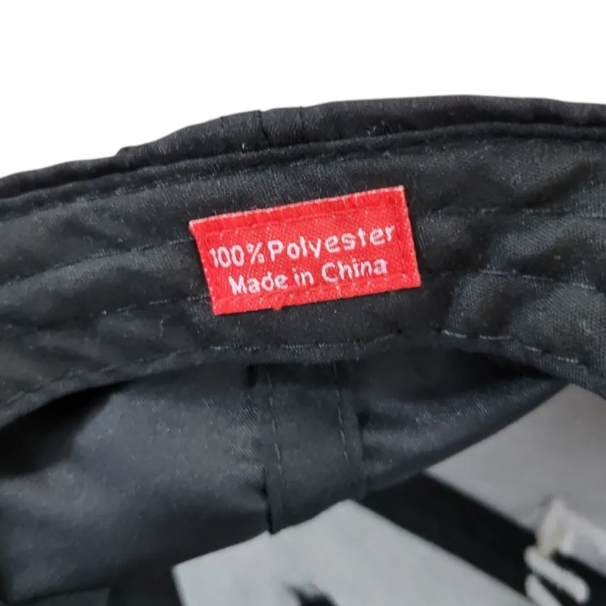 Fly Emirates Hat OSFM Fly Emirates Cap Adjustable Strap Back Hat Embroidery Logo Black Size One Size - Image 10