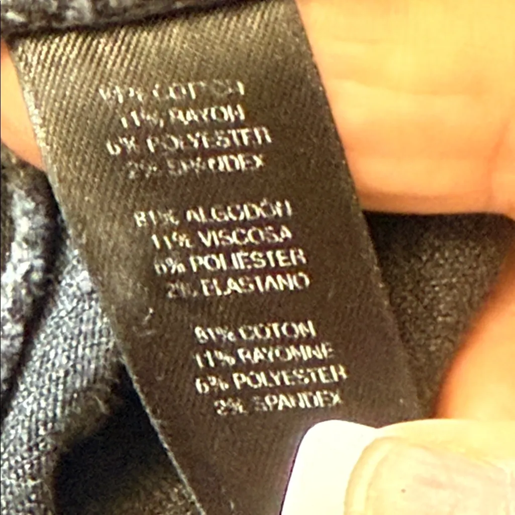 CHICO'S So Lifting Black Jeans Size 6 - Image 8