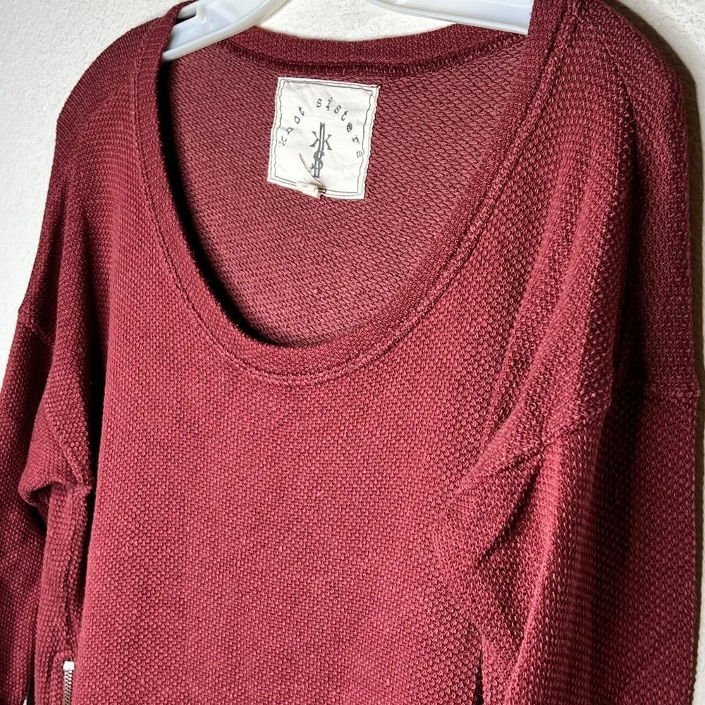 Knot Sisters Shirt With Zippers - Image 4