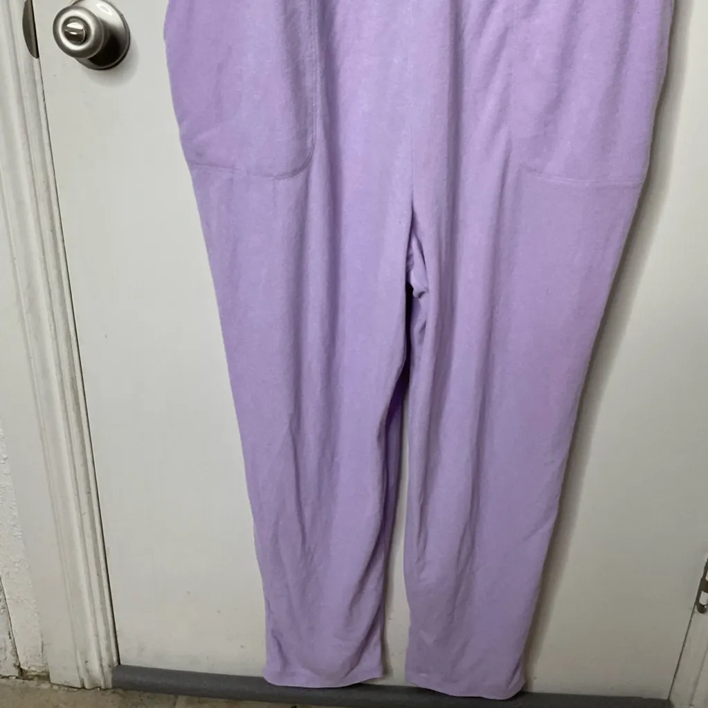 Torrid Sleep Terry Jumpsuit Size 2X Lavender Lounge - Image 8