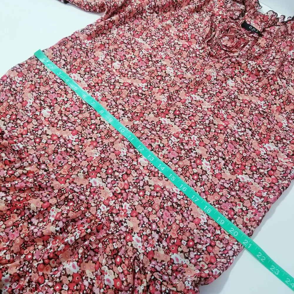 O.P.T Printed Midi Dress Size M - Image 7