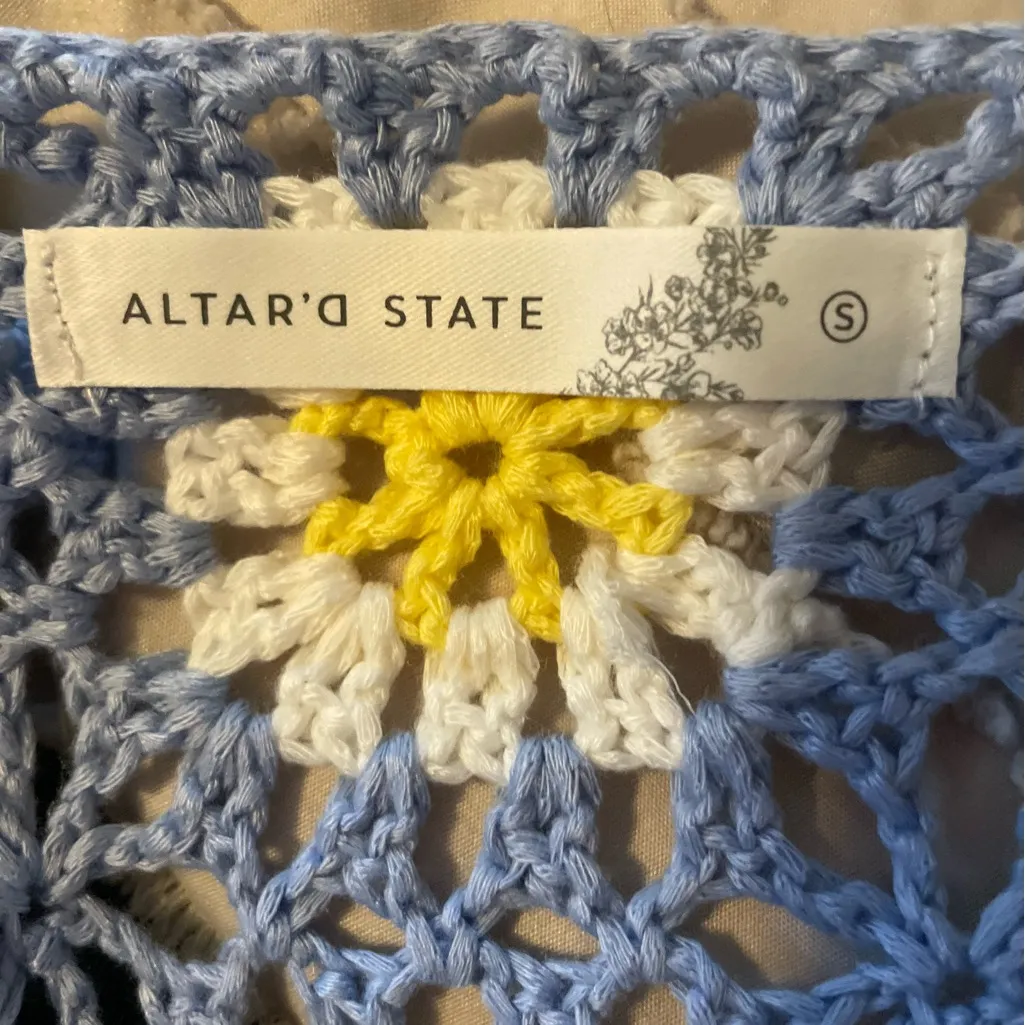 Altar’d State Crochet Top Size Small - Image 3