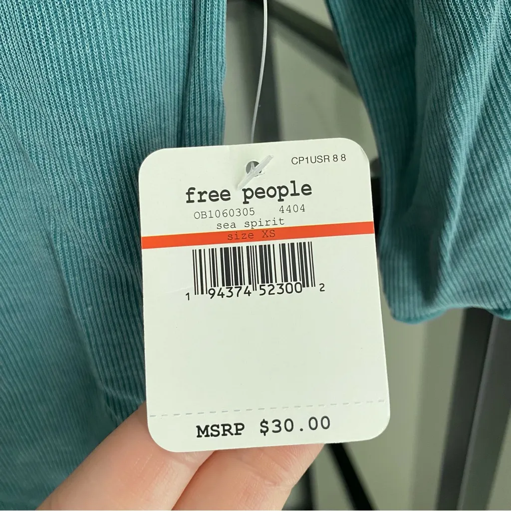 NWT Free People Intimately Talk To Me Side Cinched Tee - Image 5