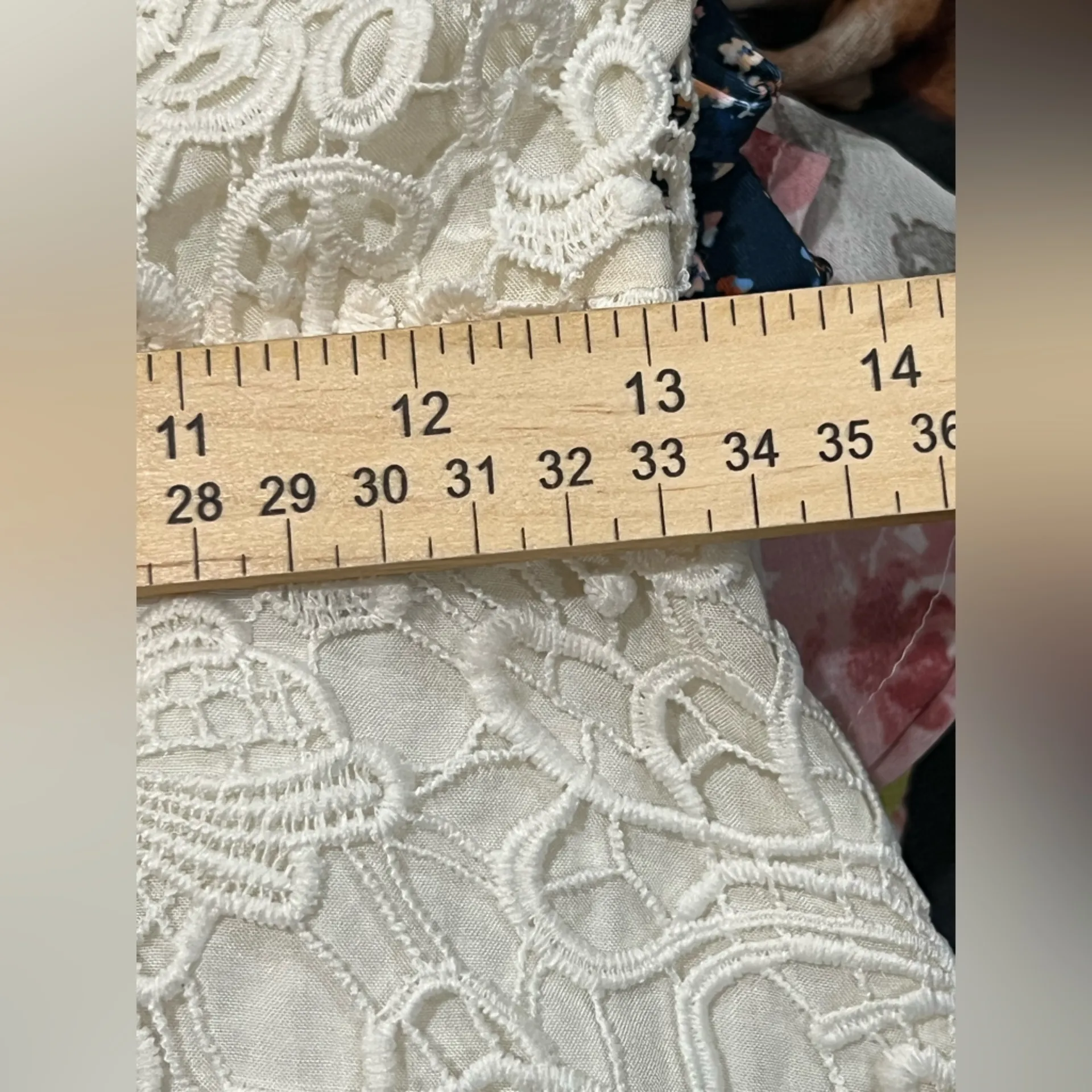 Kendall & Kylie Women’ Lace Strappy Dress Ivory size S - Image 10