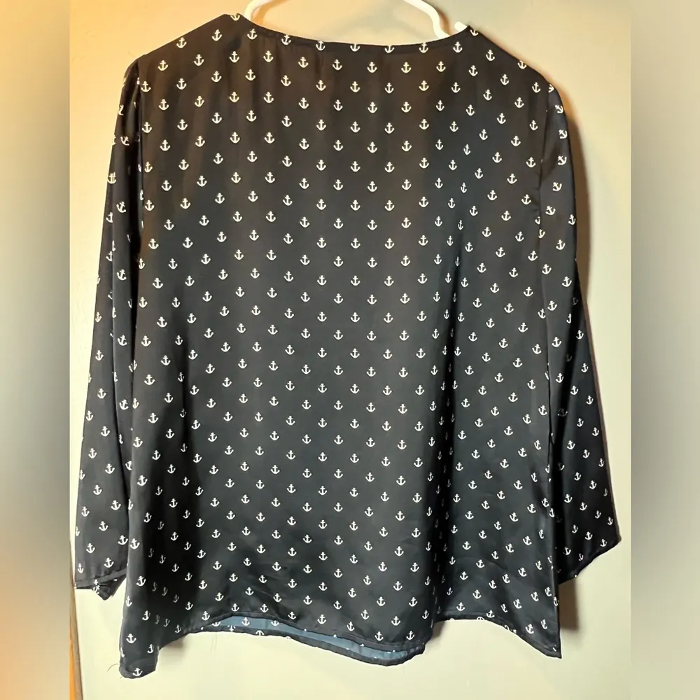 Cynthia Rowley Anchor blouse - Image 2