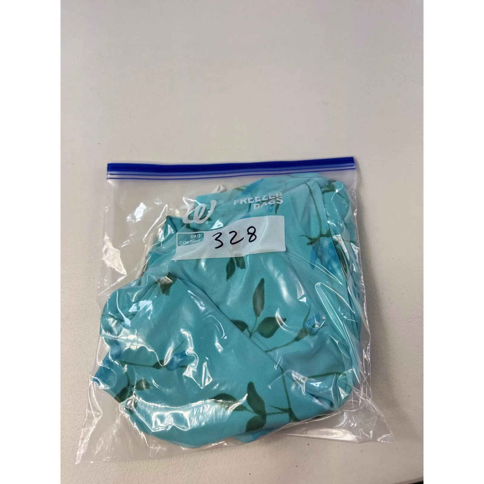 DBY Ltd Blue Floral Chiffon Dress Ruffle Sleeves Size 11/12 V - Image 7