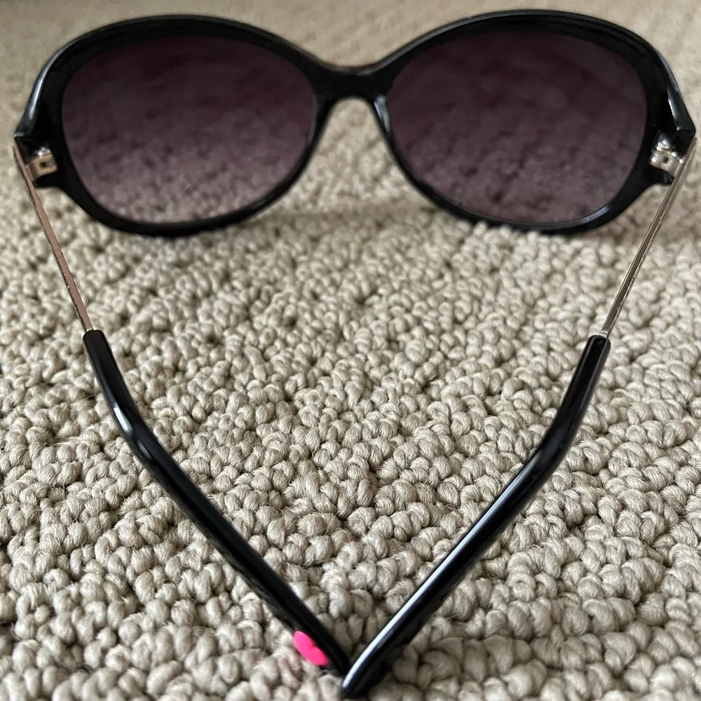 Women’s Sunglasses in Black and Gold - Image 4