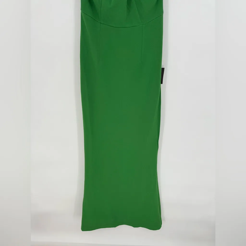 Lulus Mesmerizing Perfection Green Halter Neck Backless Maxi Dress Size S - Image 6