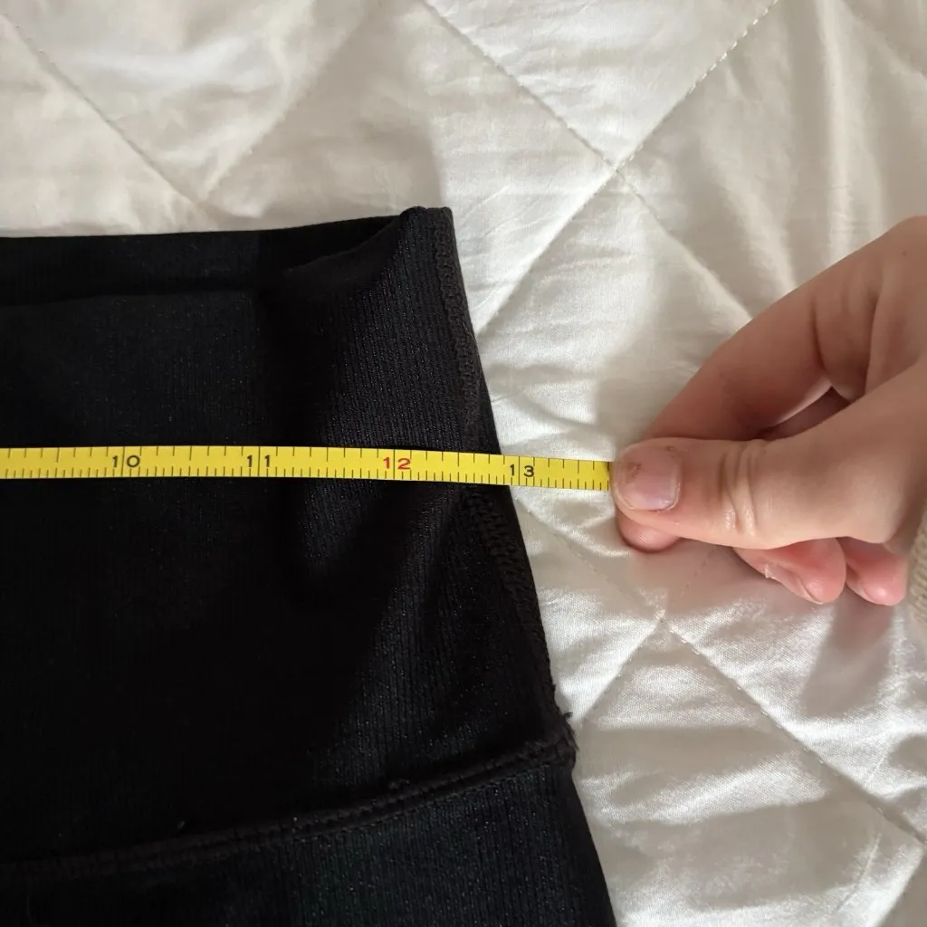 Offline By Aerie Womens Size Medium 7/8 Leggings Pants Hi Rise Black Ankle - Image 2