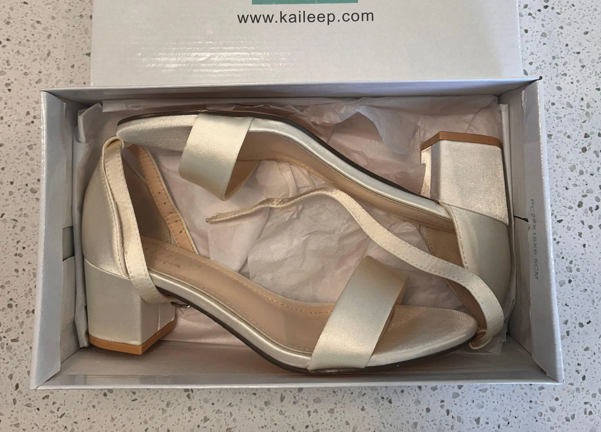 Satin Chunky Heels - Image 2