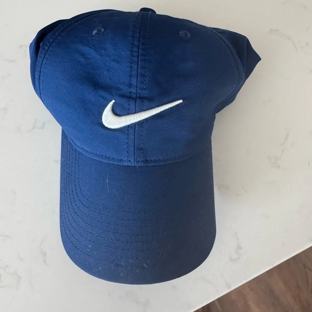 Nike Legacy91 Dri-Fit Black and Blue Cap - Image 2