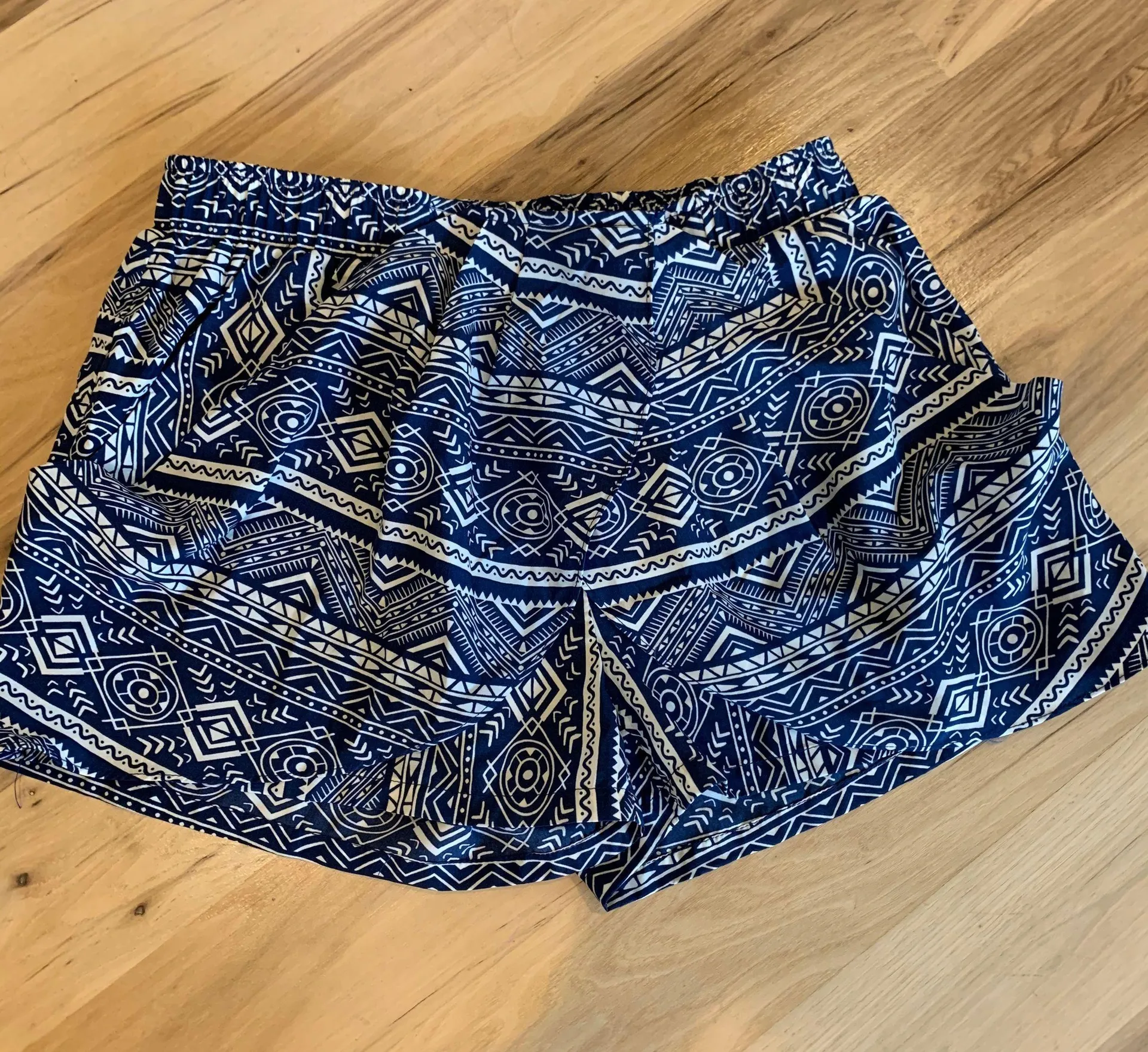 Shorts Silky Elastic Waist Wrap Womens M - Image 10