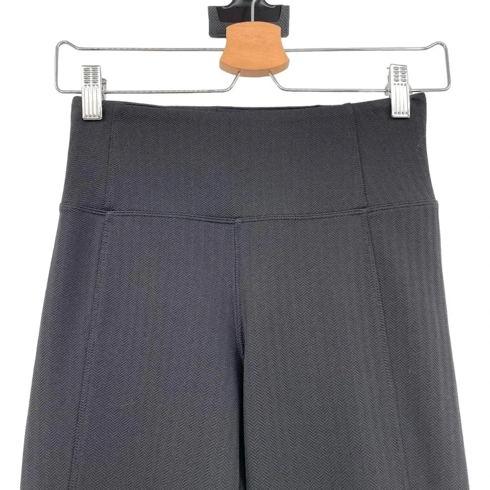 Athleta Delancey‎ Herringbone Tight in Black Gray Size XS - Image 4