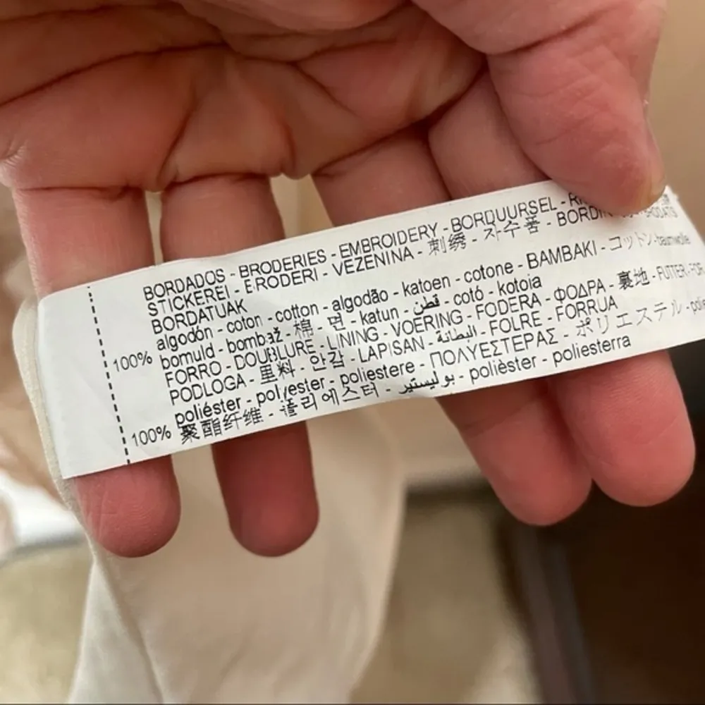 Zara‎ White Embroidered Dotted Mesh Midi Dress - Image 6