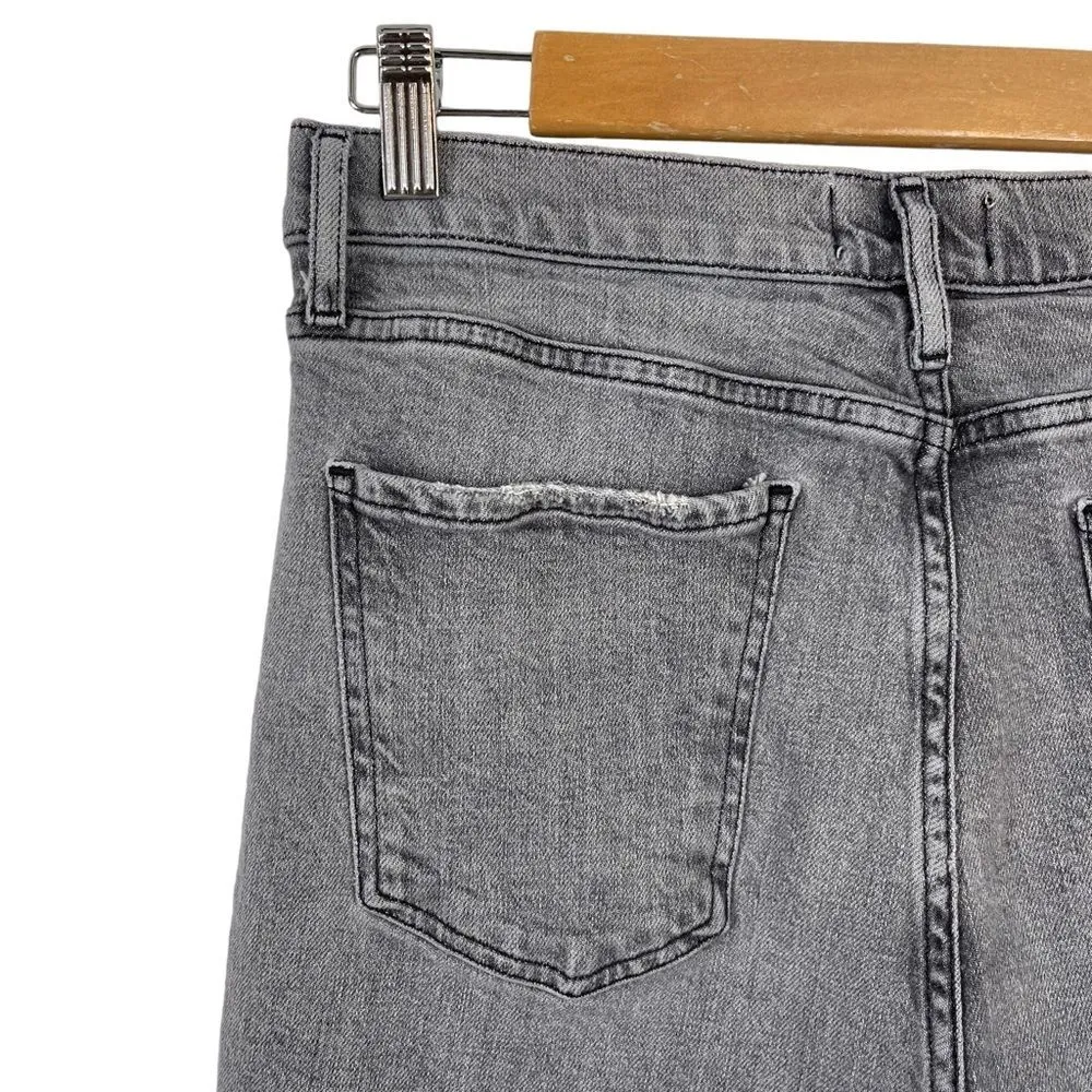 AGOLDE Nico High Rise Straight Leg Button Fly Jeans in Risk Size 28 Slim Fit - Image 11