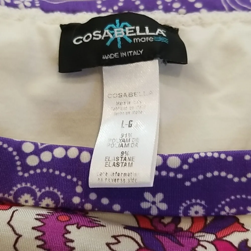 💕COSABELLA MARE💕 Triangle Top Print Bikini Set - Image 7