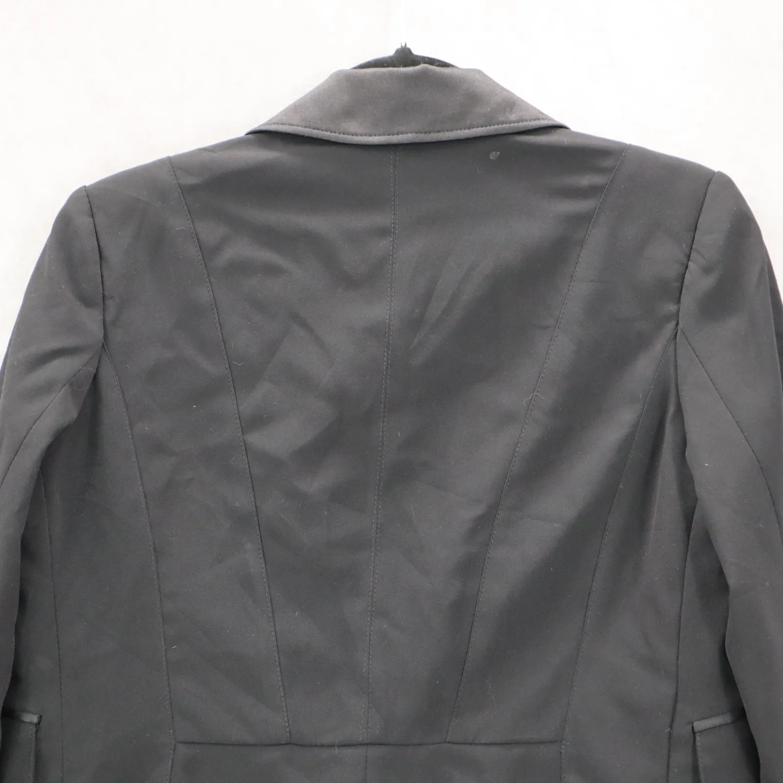 Arden B Black Tuxedo Peak‎ Formal Cocktail Wedding Coat Jacket Blazer Medium - Image 6