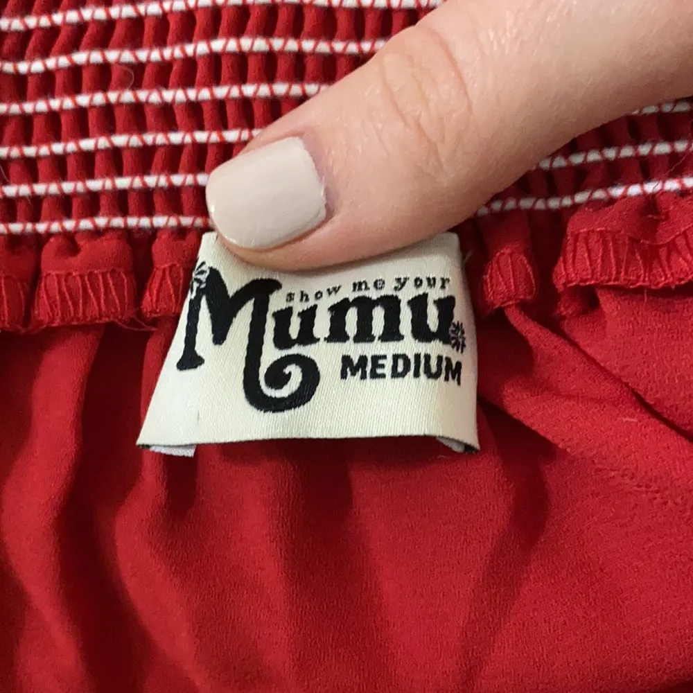 Show me your MuMu red Hacienda Maxi dress size M - Image 11