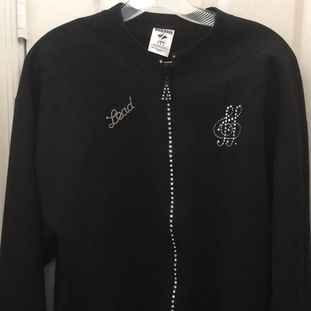 FINAL MARKDOWN Ladies’ Embellished Sweet Adelines Zip - Image 2