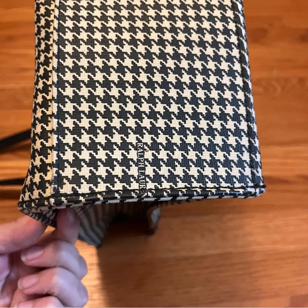 Ralph Lauren coated fabric & leather tote bag - Image 5