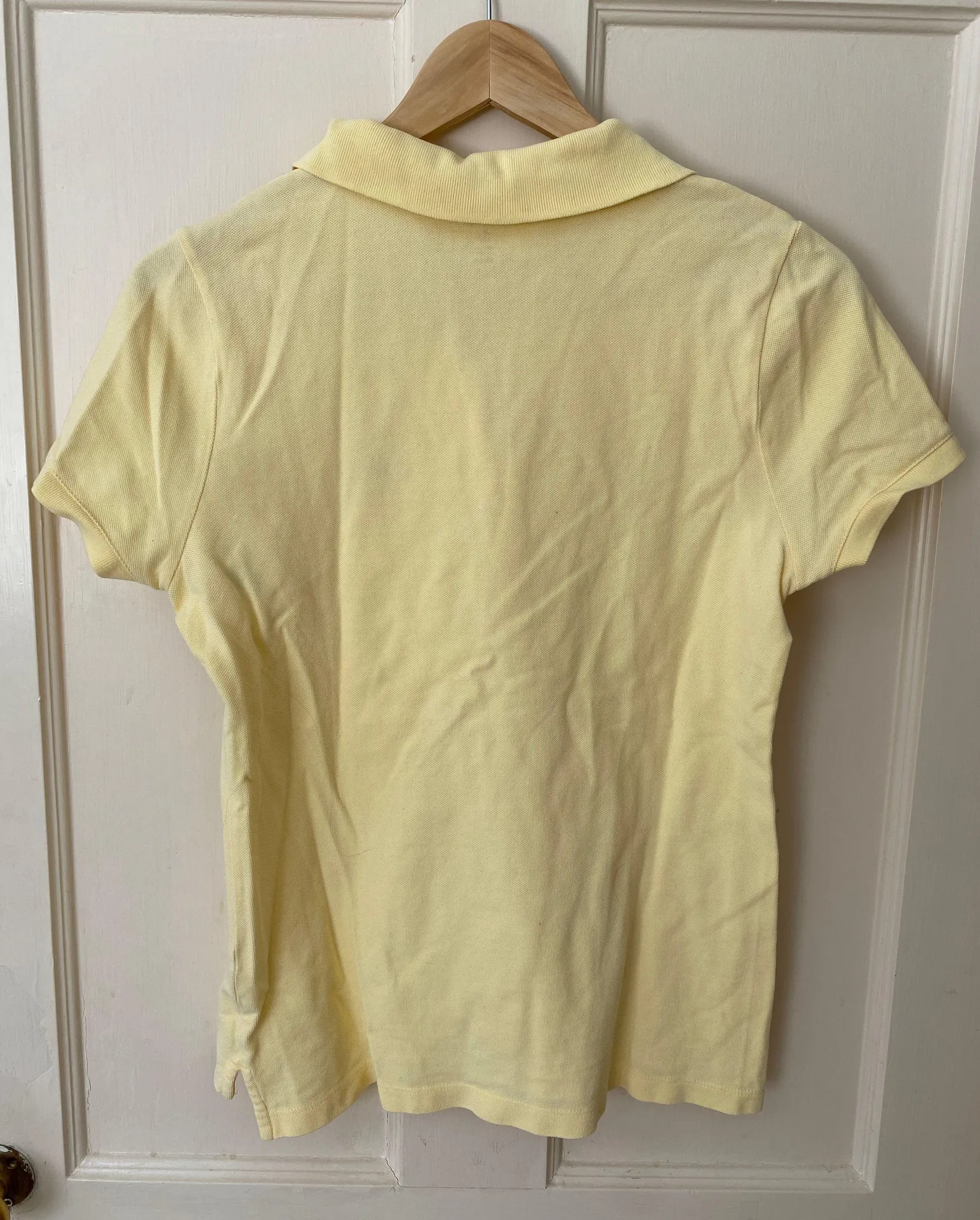 Classic Pique Women’s Blouse Yellow Size M - Image 2