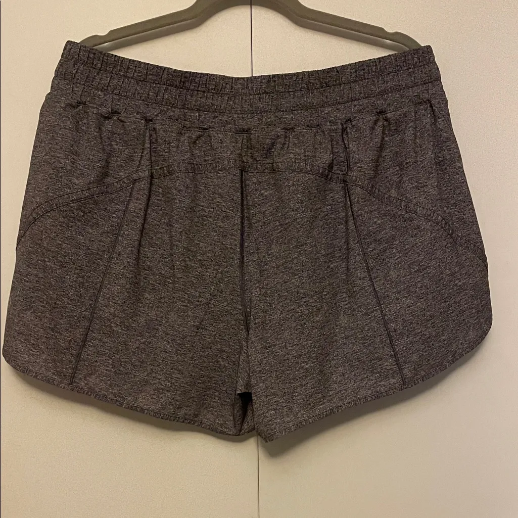 lululemon athletica Heather Gray Athletic Shorts - Image 5